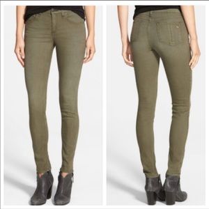 Dark olive green Rag & Bone Skinny Jean Size: 26